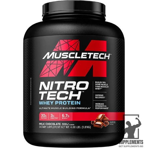 Nitro Tech Whey Protein in Bangladesh – Muscle Growth & Recovery | GetSupplementsBD