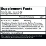 Buy Psychotic Pre-Workout BD